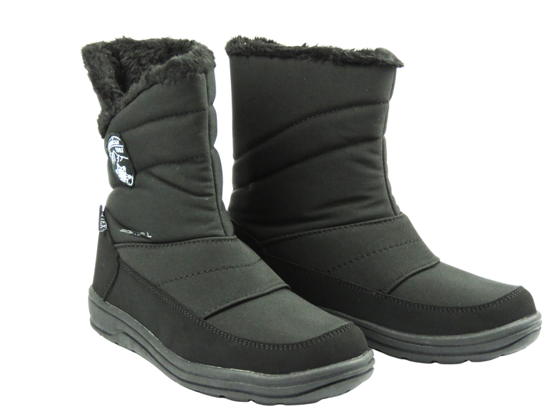 Damskie śniegowce AMERICAN CLUB SN56/25, czarne