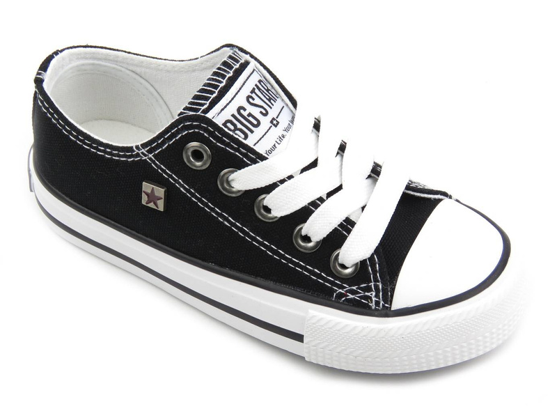 Trampki, buty sportowe dziecięce BIG STAR FF374206 906, czarne