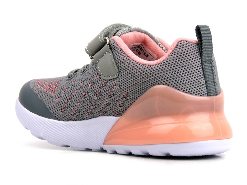 Buty sportowe dziecięce, adidasy American Club RL 11-12/22, szare