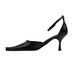 Czółenka damskie na szpilce czarne KOTYL 708