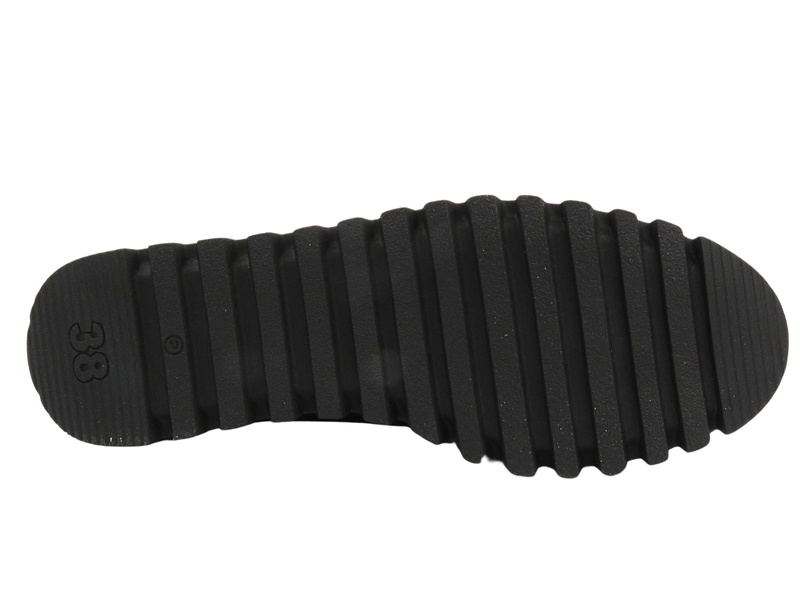 Lordsy Damskie VENEZIA A006LESIOBM028 Srebrne Wsuwane