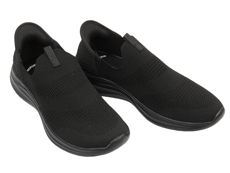 Komfortowe buty męskie sportowe czarne American Club  WT 237
