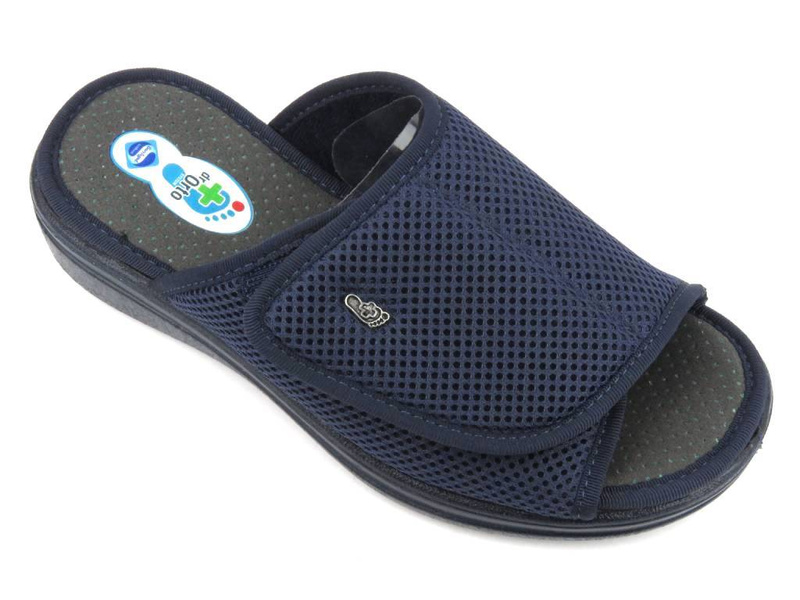 Kapcie damskie Befado dr Orto 078D002, granatowe