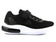 Buty dziecięce sportowe ze świecącą podeszwą - American Club RL 124/23, czarne