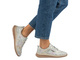Wygodne sneakersy damskie ze skóry naturalnej Filippo DP7573/26, szare