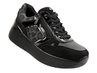 Wygodne półbuty damskie Inblu IN-466, czarne