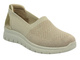 Półbuty, espadryle damskie - Unisoft 25PB02-8855, złote
