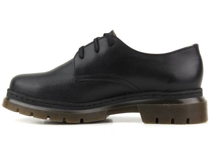 Skórzane półbuty damskie polskiej marki - HELIOS Komfort 412, czarne