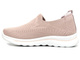 Materiałowe buty damskie sportowe - NEWS 22TX02-4815, różowe