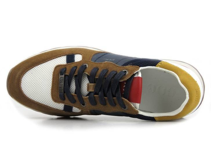 Sportowe buty męskie, adidasy GOE JJ1N4001, brązowe
