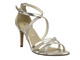 Eleganckie Sandały Damskie Złote Na Szpilce Tamaris 1-28382-42 