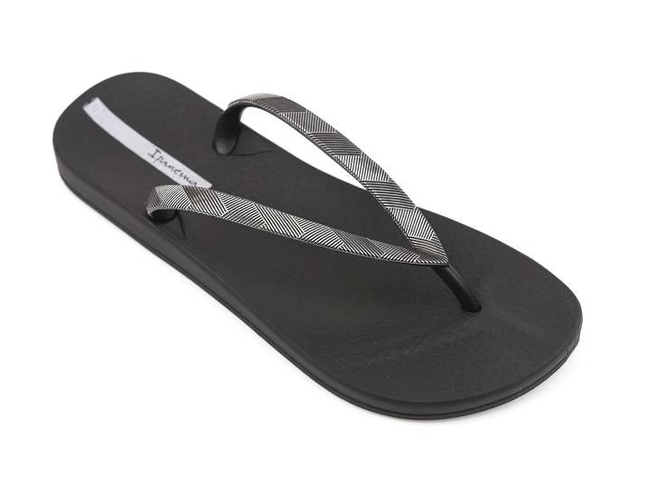 Japonki, klapki damskie sportowe Ipanema 83176, czarne