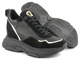 Sneakersy, buty sportowe damskie na ukrytym koturnie - CARINII B9061, czarne