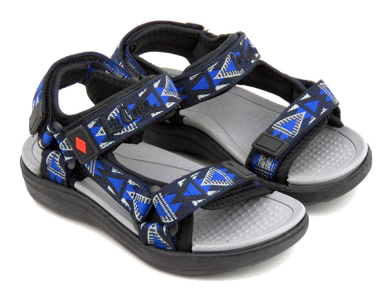 Sportowe sandały dziecięce Lee Cooper 22-34-0964K, granatowe