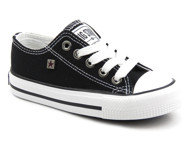 Trampki, buty sportowe dziecięce BIG STAR FF374206 906, czarne