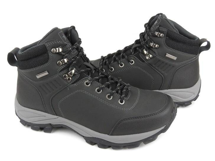 Trekkingi męskie, buty zimowe- News 20MN20-3317, czarne
