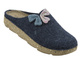Wygodne kapcie damskie BEFADO 155D171, granatowe