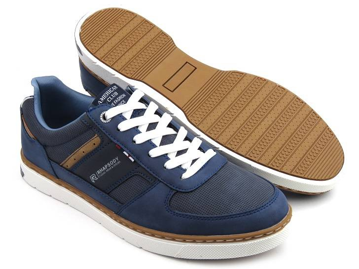 Buty męskie sportowe AMERICAN CLUB RH 78/22, granatowe