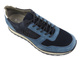 Sneakersy męskie ze skóry naturalnej - BUGATTI 332-A0211-1469, niebieskie