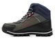 Trekkingi, trapery damskie na grubej podeszwie - TOMMY HILFIGER T3B5-32095-0279X791, czarno-szare