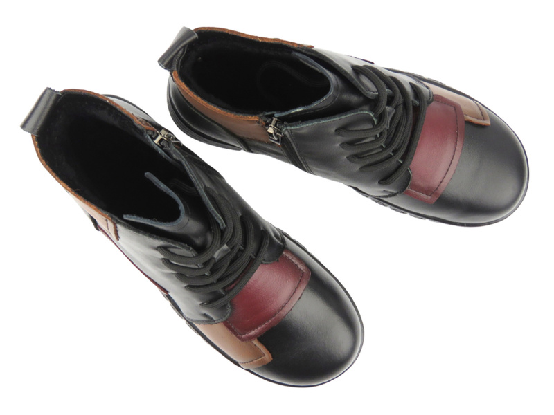 Stylowe botki damskie Cambell 26-15323, czarne