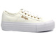 Trampki damskie na platformie - Lee Cooper LCW-24-31-2725, białe