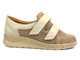 Wygodne półbuty damskie - Axel 9299, beżowe