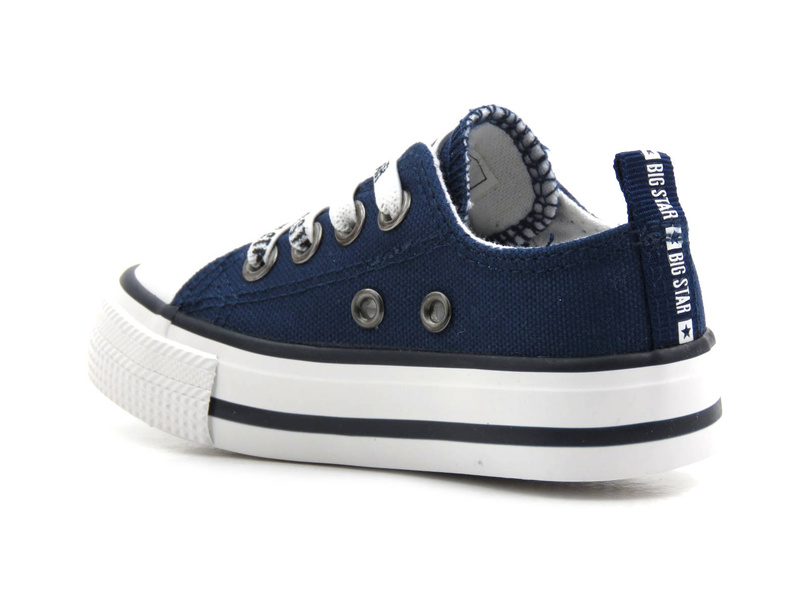 Wsuwane trampki, tenisówki dziecięce - BIG STAR KK374070, granatowe