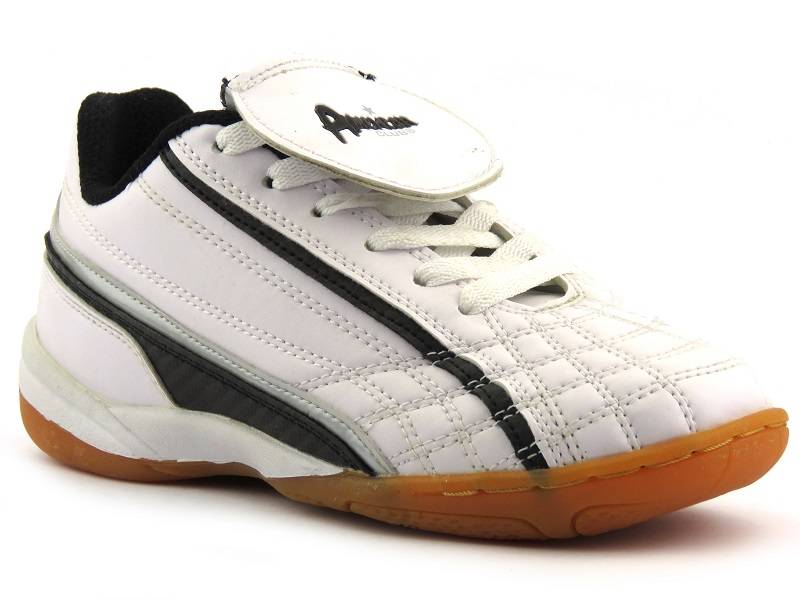 Buty dziecięce sportowe z kauczukową podeszwą - American Club AX1239, białe