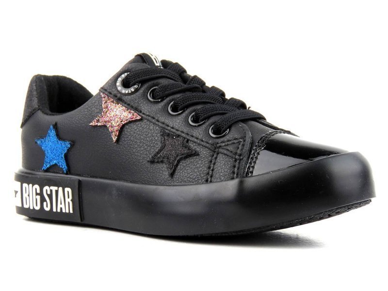 Buty sportowe dziecięce BIG STAR II374031, czarne w gwiazdki