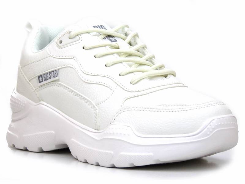 Sneakersy damskie, buty sportowe Big Star EE274460, białe