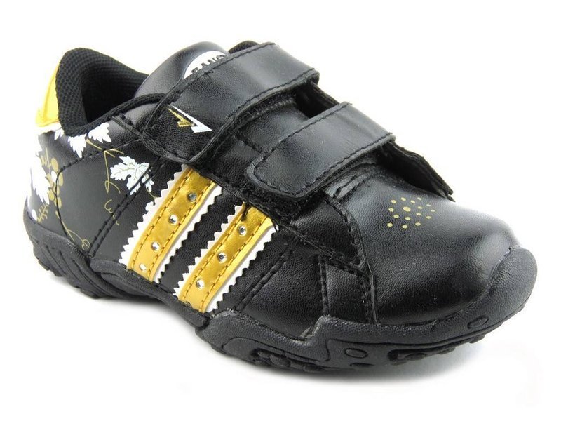Sportowe buty dziecięce dziewczęce Fanco 08191, czarne