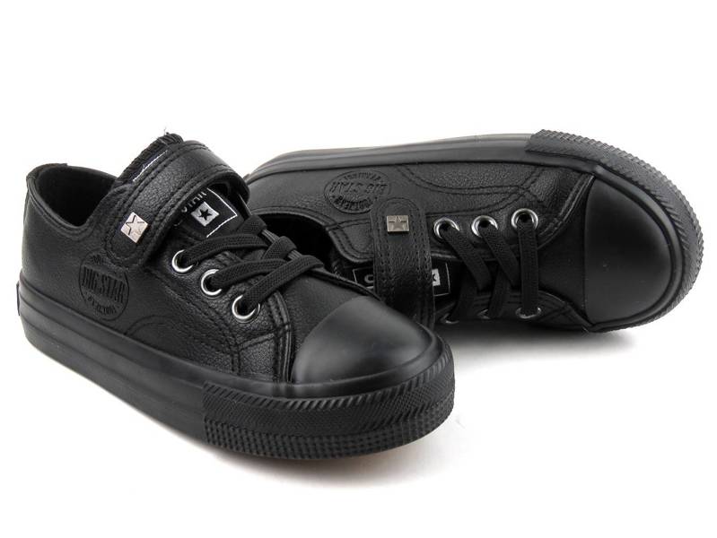 Trampki, buty sportowe dziecięce BIG STAR JJ374034, czarne