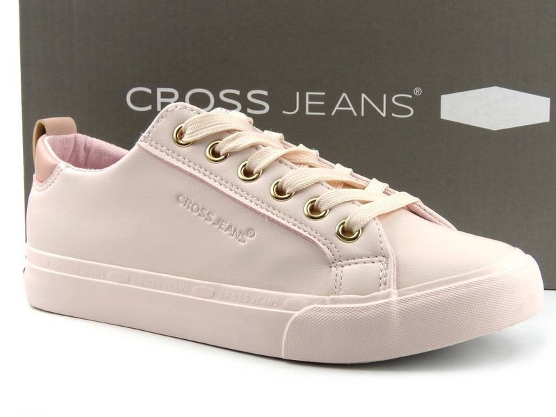 Trampki damskie Cross Jeans HH2R4004C, pudrowy róż