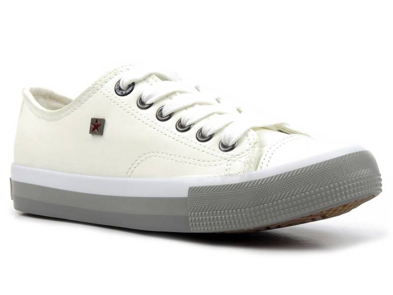 Trampki damskie, buty sportowe - BIG STAR II274230, białe