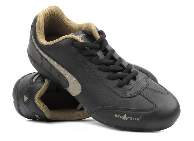 Buty męskie sportowe McArthur S11-B-CA-21-BK, czarne