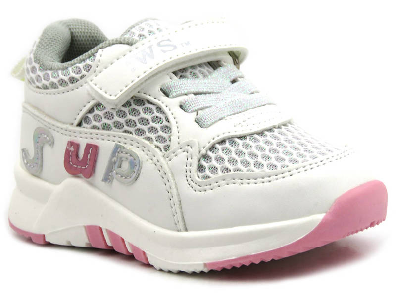 Buty sportowe, adidasy dziecięce na rzepy - WEESTEP R913633321, białe