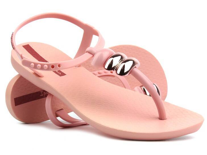 Sandały, japonki damskie Ipanema 83507, różowe