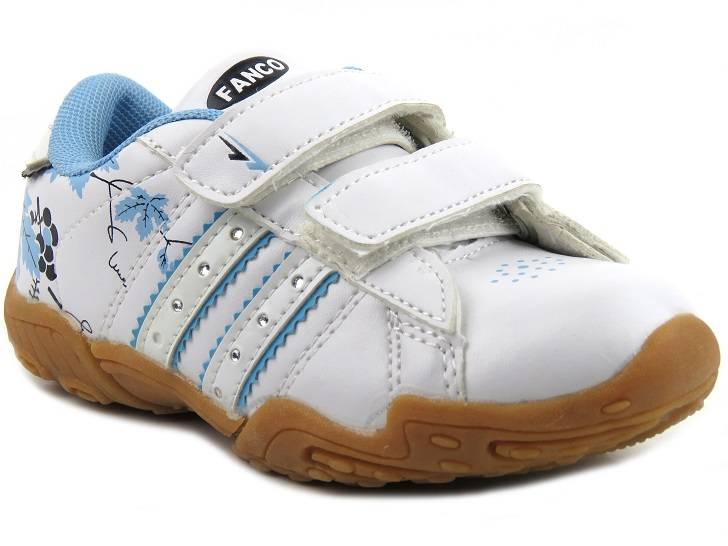 Sportowe buty dziecięce dziewczęce Fanco 08191, białe
