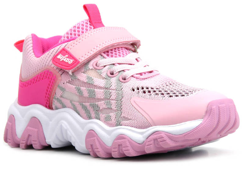 Sportowe buty dziecięce, młodzieżowe przewiewne - BEFADO 516Y101, różowe