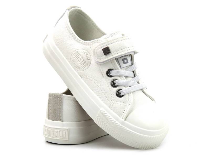 Trampki, buty sportowe dziecięce BIG STAR EE374035, białe