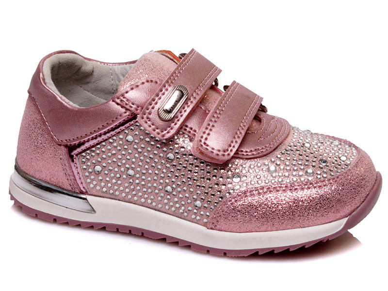 Wygodne buty sportowe, adidasy dziecięce - WEESTEP R817633316, różowe